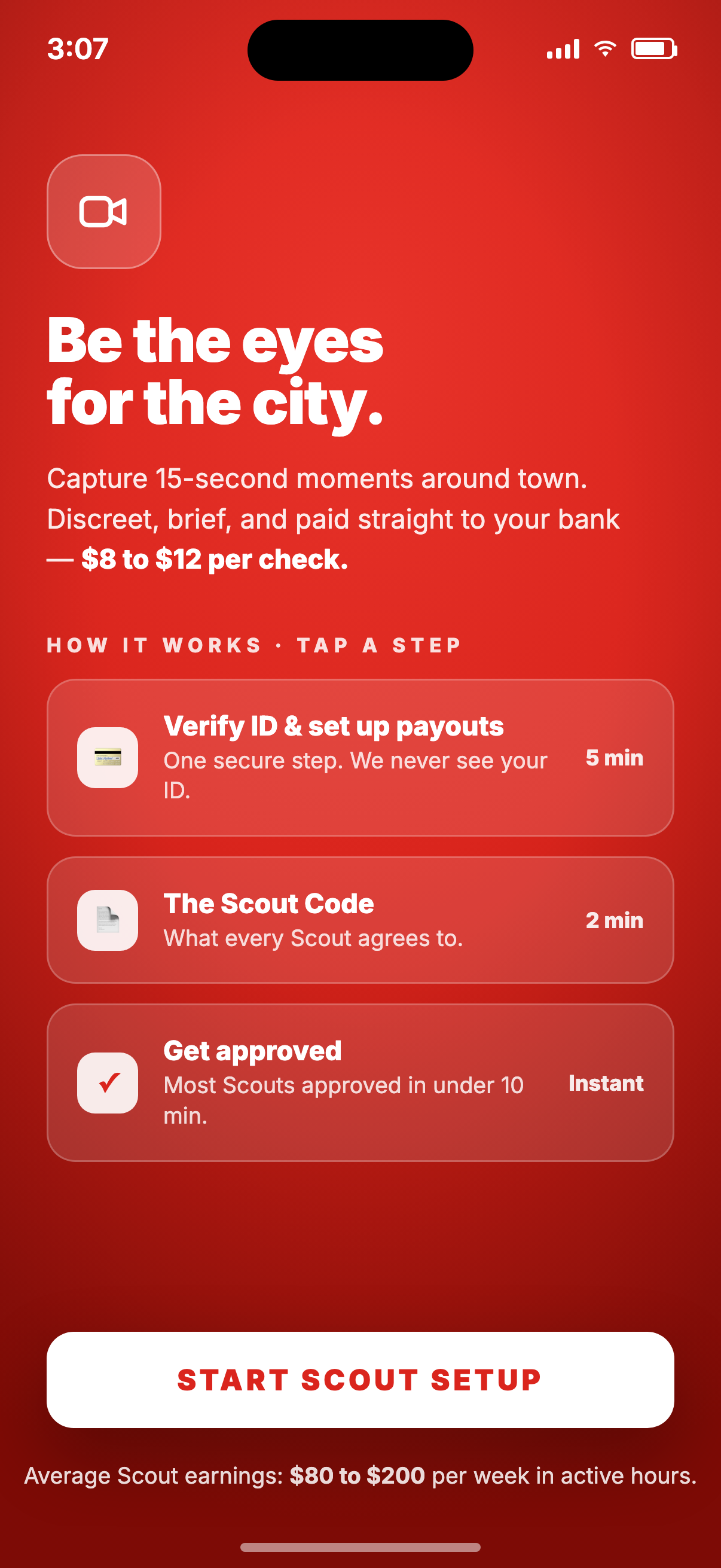 Be a Scout, get paid